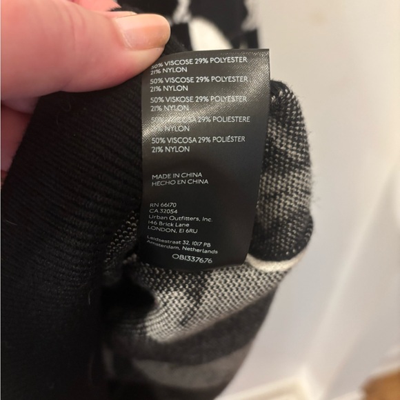 Maeve Jacquard Sweater Short Sleeve Shirt || NWOT || Size L || cat pattern! - Picture 7 of 8